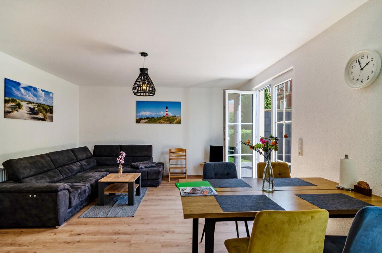Ferienhaus Sonnenschein - Wohnung 1 นอร์เดน ภายนอก รูปภาพ
