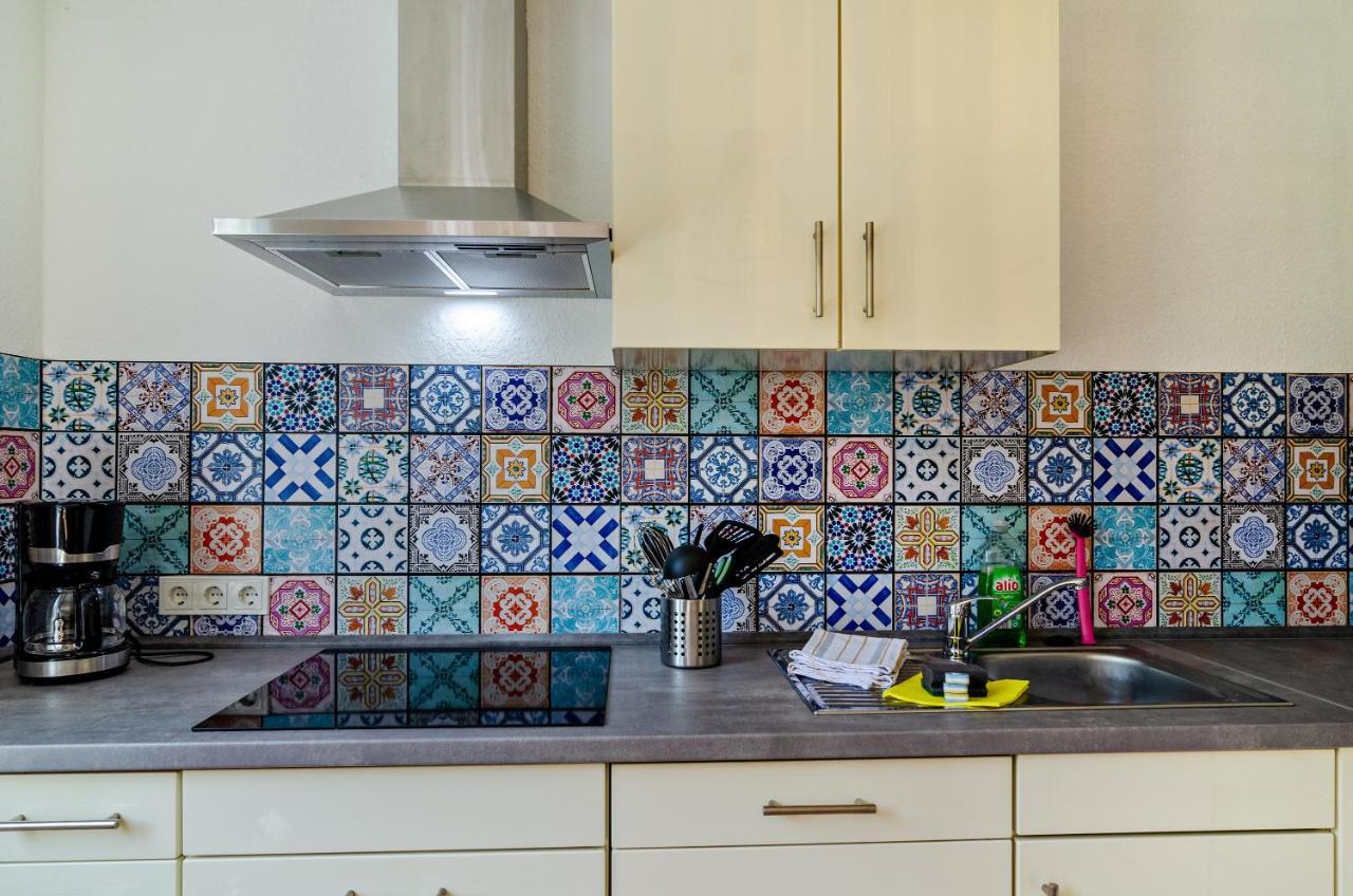 Ferienhaus Sonnenschein - Wohnung 1 นอร์เดน ภายนอก รูปภาพ